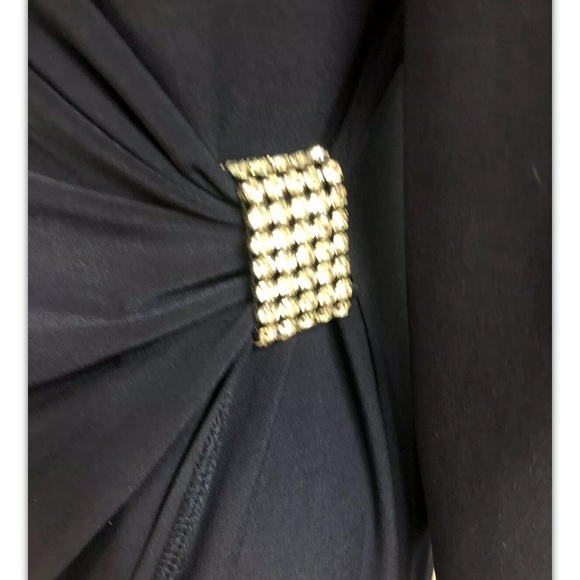 R & M Richards,Women,Dress,blue,parties, size8.: - Picture 7 of 10